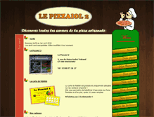 Tablet Screenshot of le-pizzaiol2.com